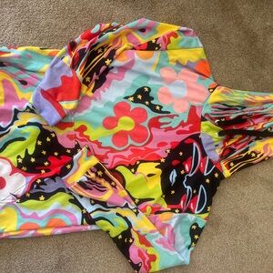 Barely Awake Flower Power Artist Creation Hoodie